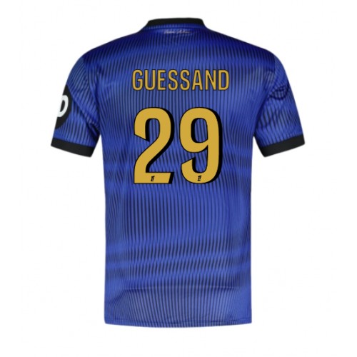 Fotbalové Dres OGC Nice Evann Guessand #29 Alternativní 2024-25 Krátký Rukáv